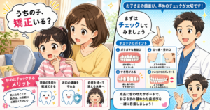 子供の矯正は今すぐ必要？親の不安に寄り添うセルフチェックと開始時期