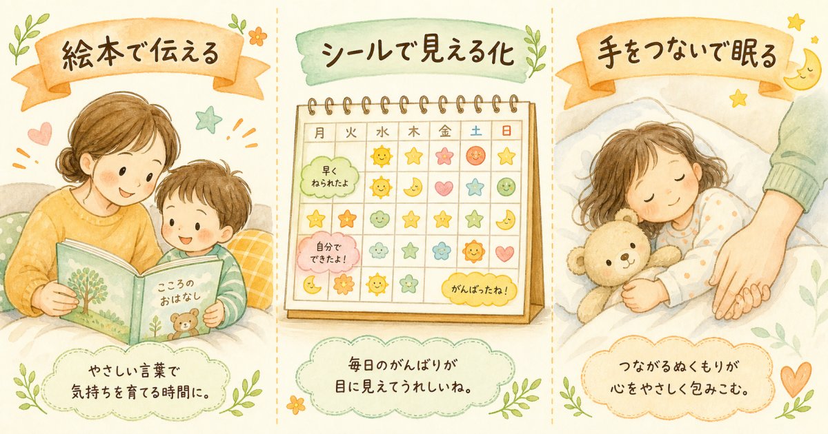 3歳から段階的に取り組む！家庭で実践できる無理のない卒業アプローチ
