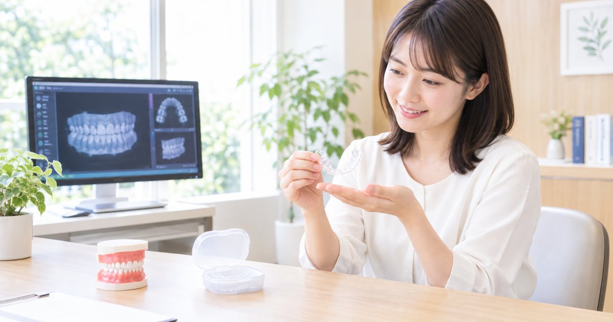 前歯の乱れは直る？マウスピース矯正に向いている歯並びと適応症例