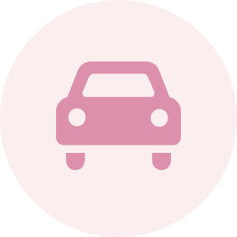 お車でお越しの方