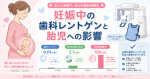 妊娠中の歯医者｜レントゲンは胎児に影響する？不安なプレママへ